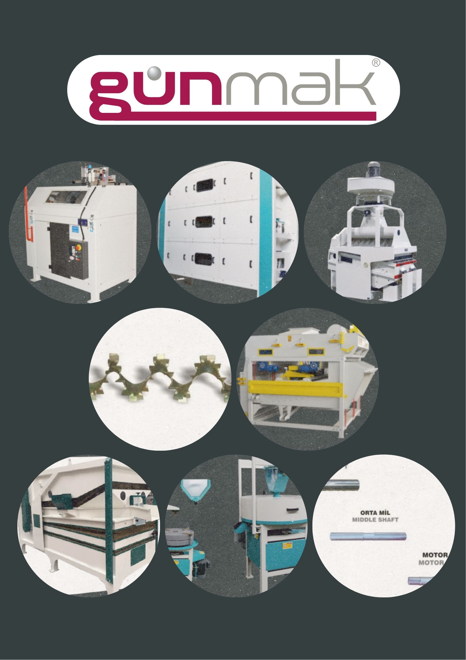GÜNMAK Güney Değirmen Makina ve Helezon San. Tic. Ltd. Şti. GÜNMAK Güney Değirmen Makina ve Helezon San. Tic. Ltd. Şti.